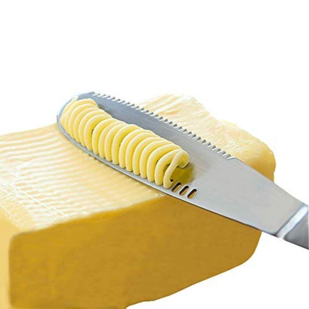 Stainless Steel Butter Spreader Knife Cheese Grater