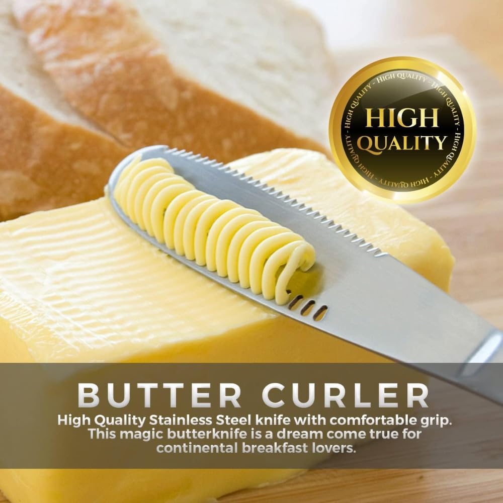 Stainless Steel Butter Spreader Knife Cheese Grater