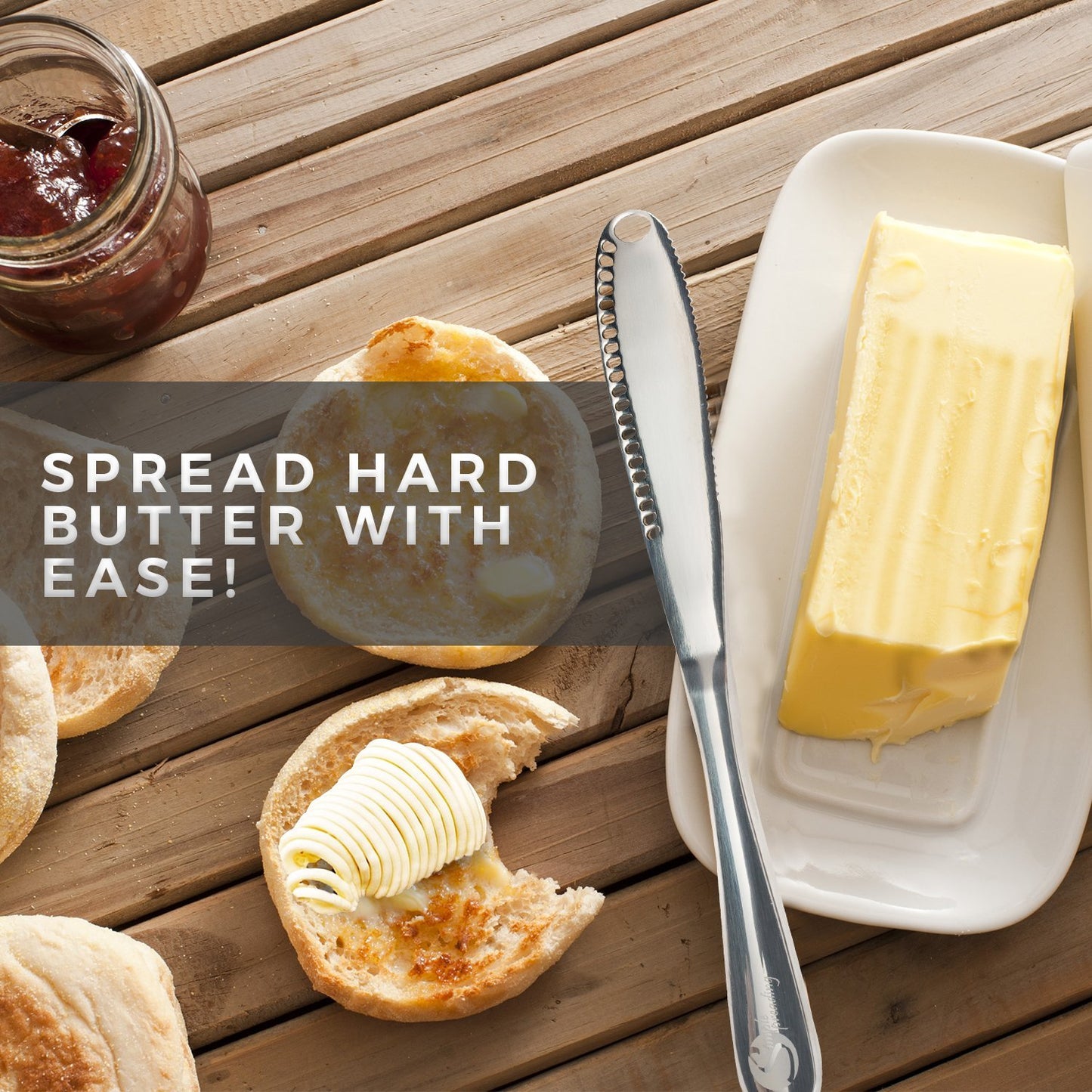 Stainless Steel Butter Spreader Knife Cheese Grater