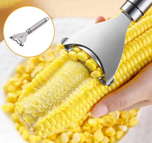 Stainless Steel Corn Peeler, Corn Cob Stripper Tool