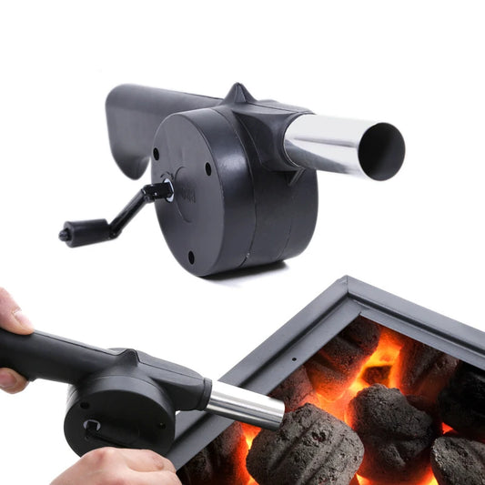 Mini Air Blower, Hand BBQ Fan for Outdoor