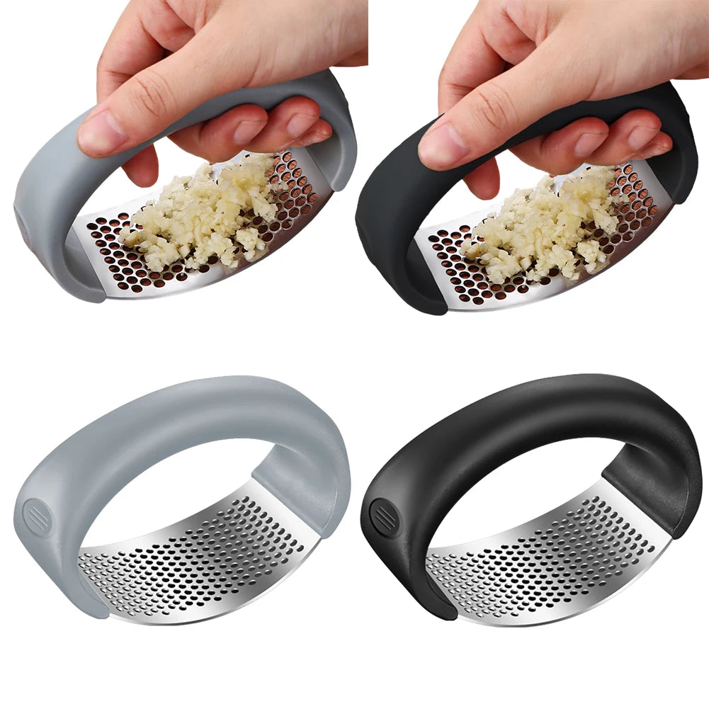 Garlic Crusher, Stainless Steel Garlic Crusher