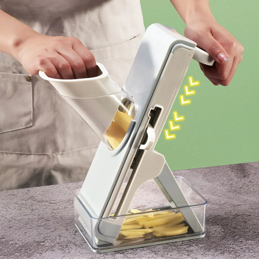 Safe Vegetable Slicer, Adjustable Mandoline Slicer