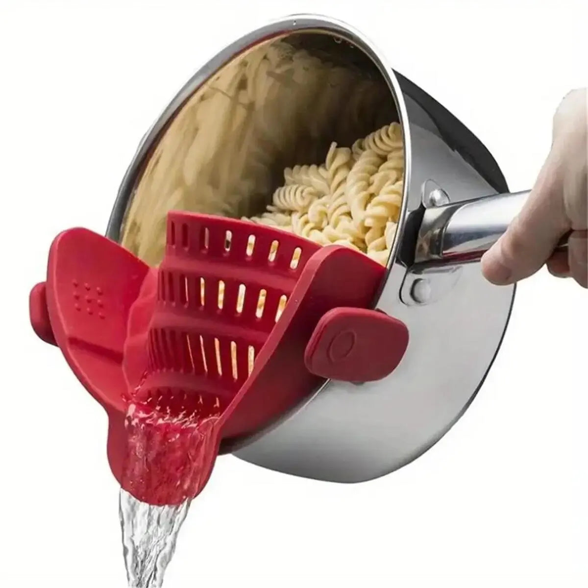 Clip on Strainer for Pots Pan Pasta Strainer