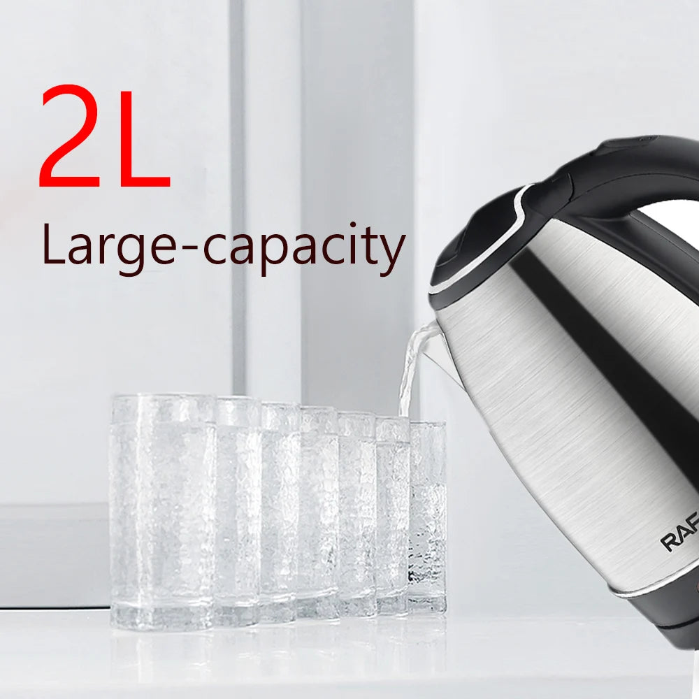 2L Electric Kettle Stainless Steel Kettle 1500W