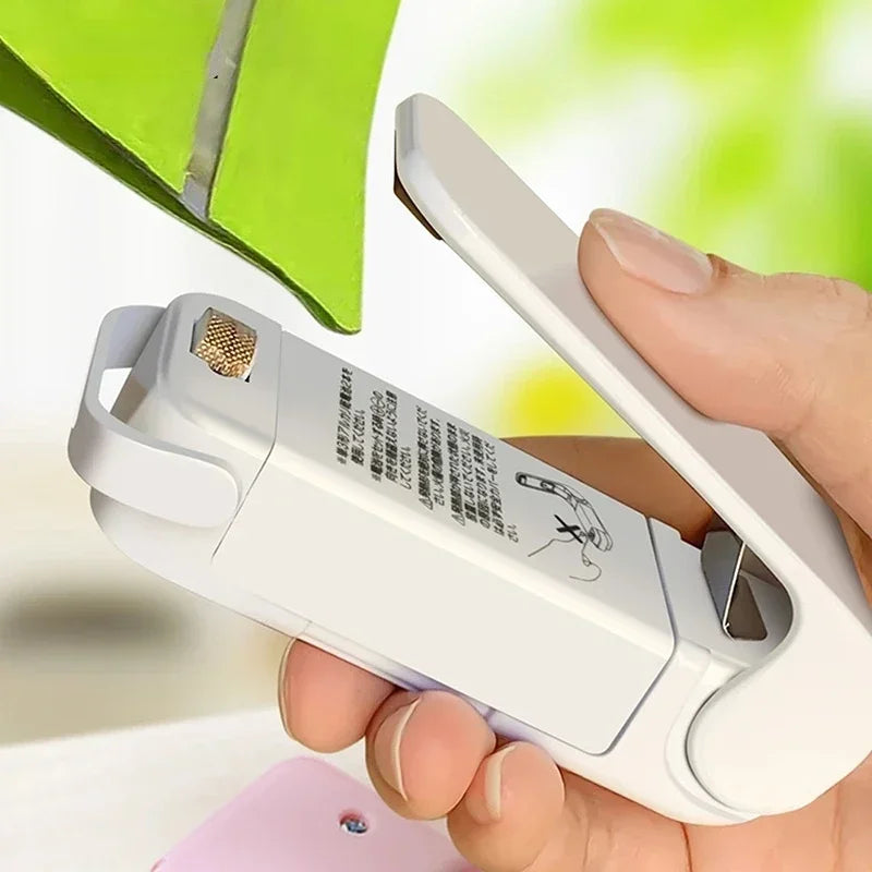 Mini Portable Handheld Heat Vacuum Sealer Bag Sealer, Mini Heat Bag Sealing Machine