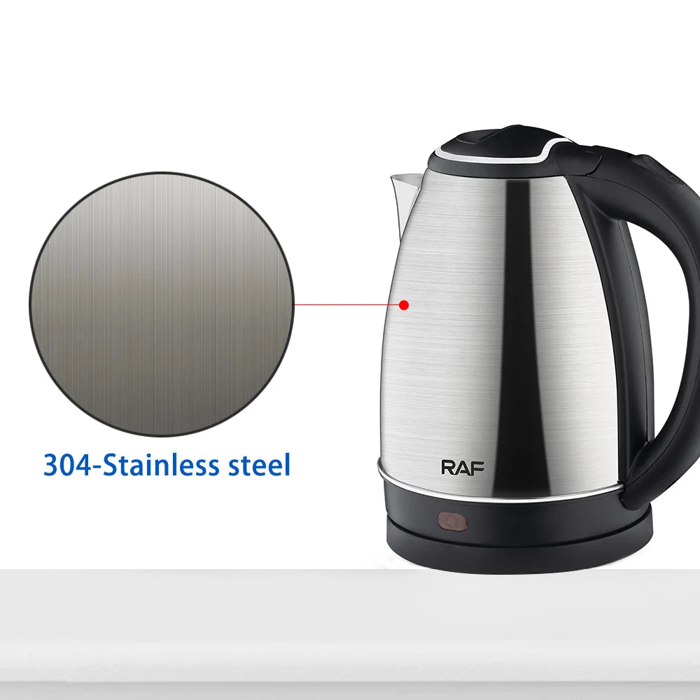 2L Electric Kettle Stainless Steel Kettle 1500W