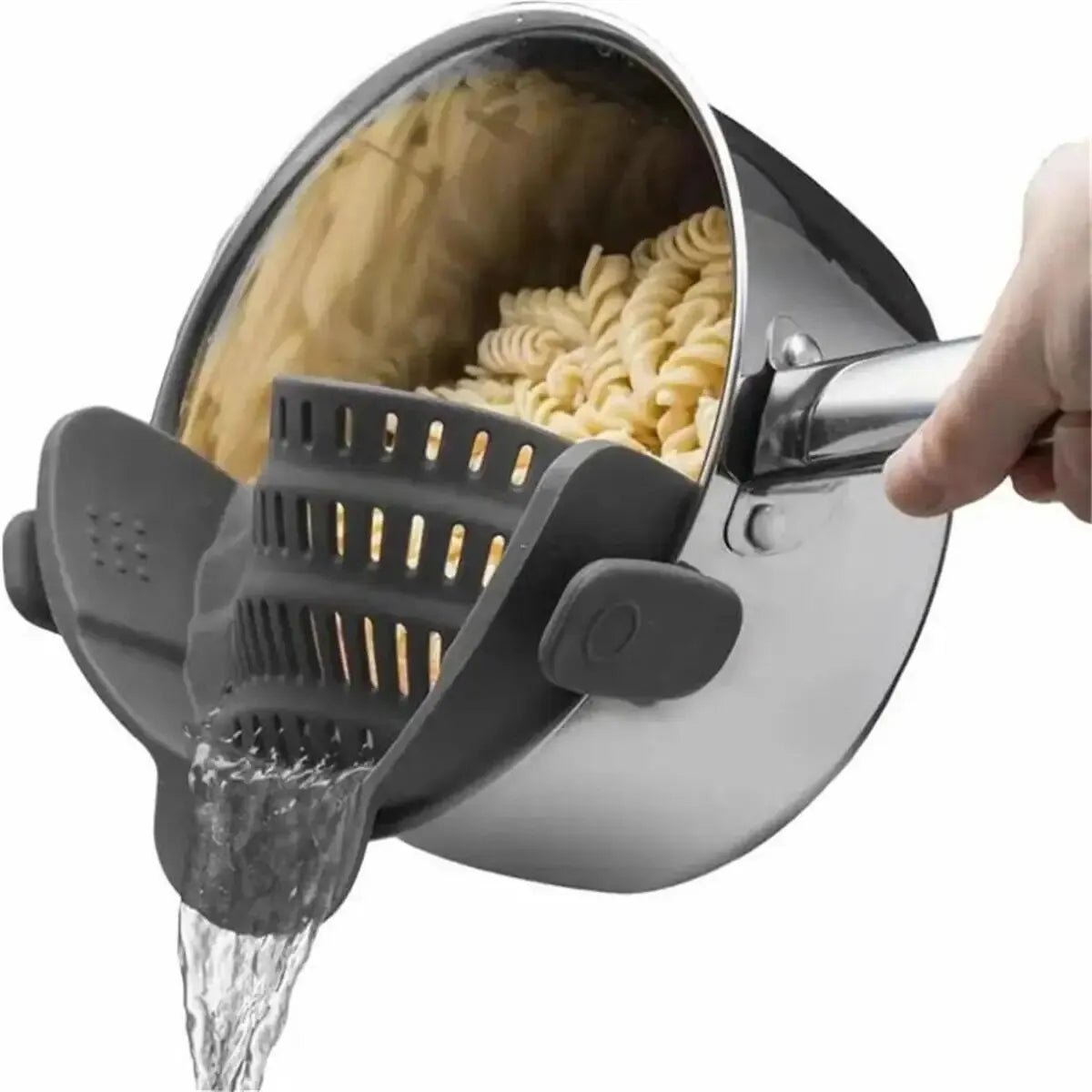 Clip on Strainer for Pots Pan Pasta Strainer