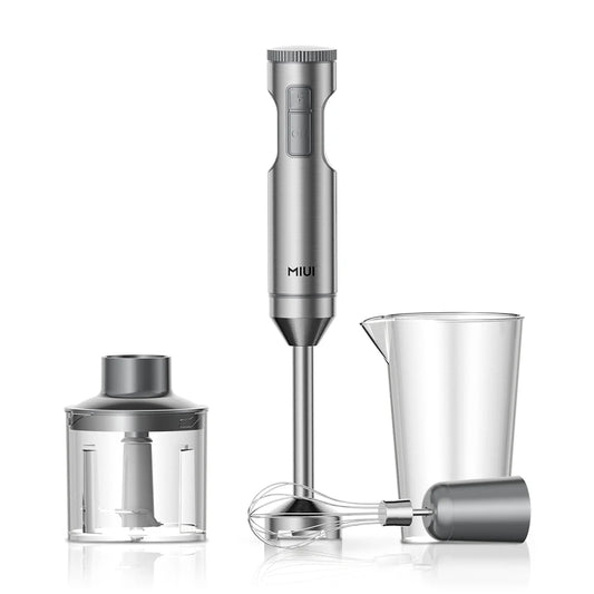 MIUI Immersion Blender, 1000W 4-in-1Stainless Steel Hand Blender