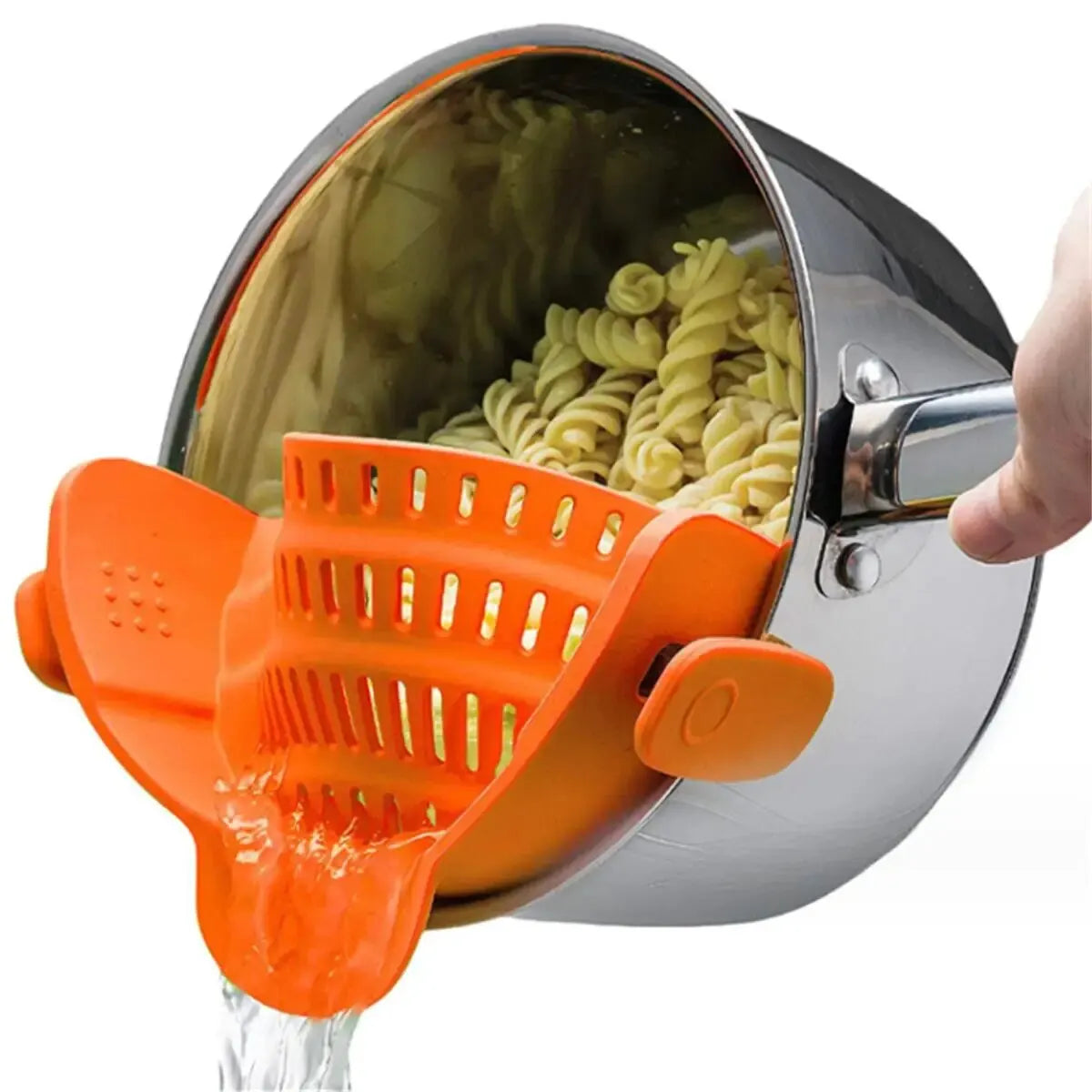 Clip on Strainer for Pots Pan Pasta Strainer