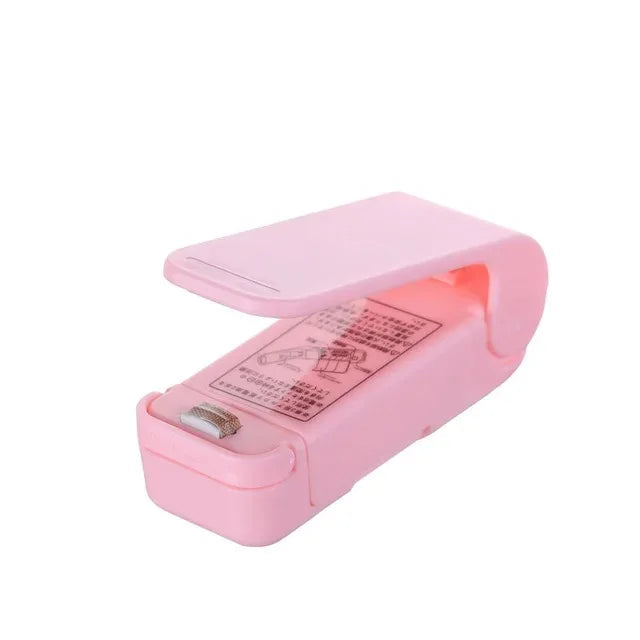 Mini Portable Handheld Heat Vacuum Sealer Bag Sealer, Mini Heat Bag Sealing Machine