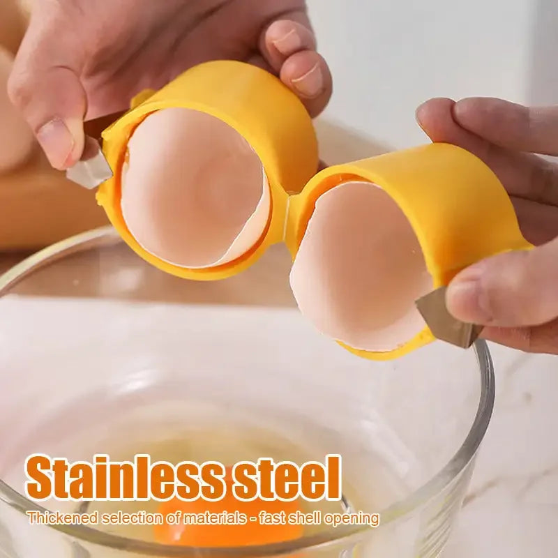 Egg Shell Opener, Egg Shell Cracker for Hard Boiled Eggs