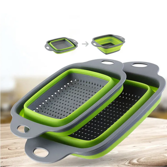 Collapsible Foldable Drain Basket - Kitchentia