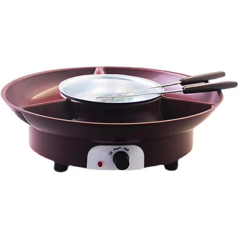 25W Electric Smores Kit Fondue Set