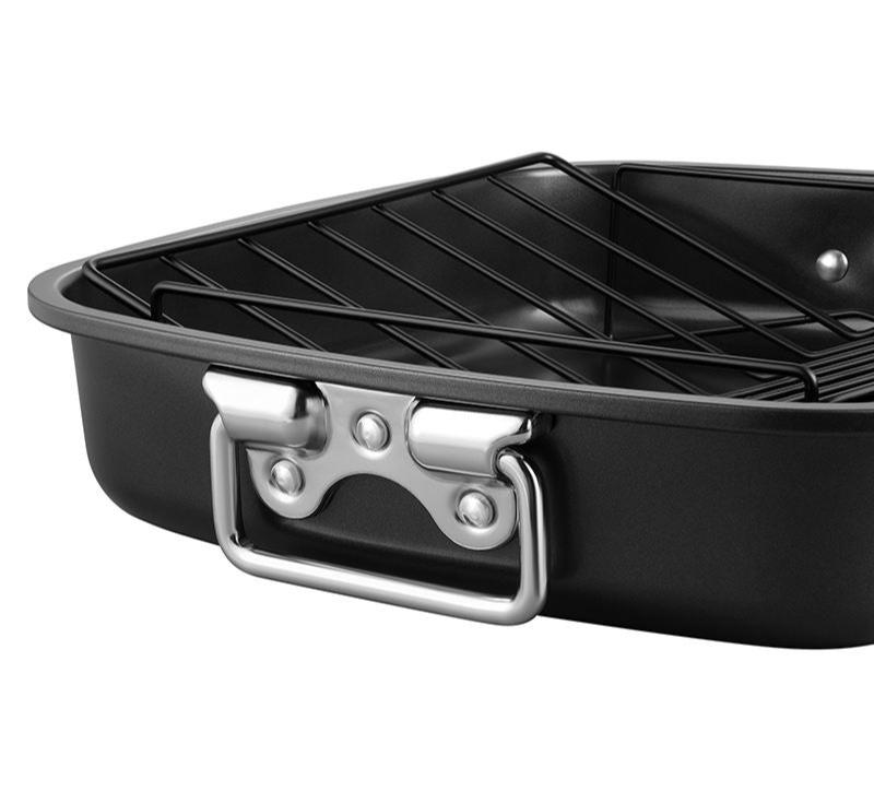 17 Inch Non-Stick Roasting Pan with Rack